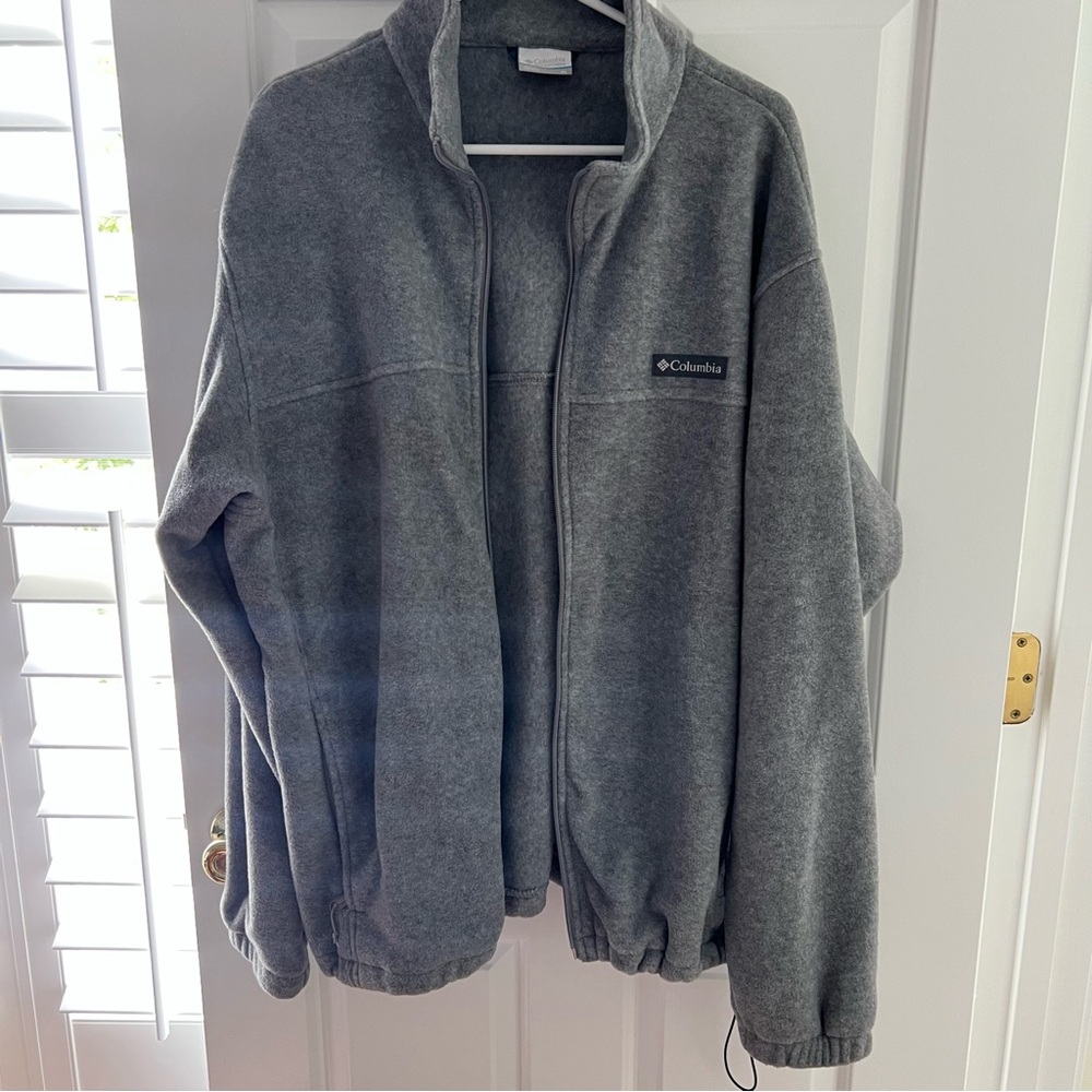 Columbia Fleece Jacket - Gray - XL